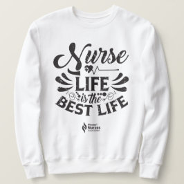 Verpleegster Life Lichtgekleurd sweatshirt