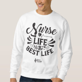 Verpleegster Life Lichtgekleurd sweatshirt