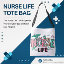 Verpleegster Life Tote Tas