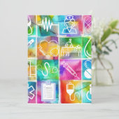 Verpleegster Love Feestdagenkaart (Staand voorkant)