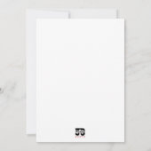 Verpleegster Love Feestdagenkaart (Achterkant)