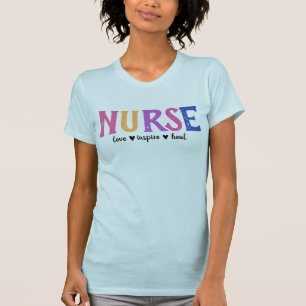 Verpleegster Love Inspire Heal T-shirt