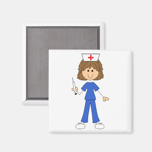 Verpleegster Magneet (Voorkant / Achterkant)