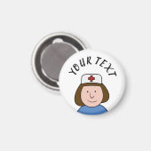 Verpleegster Magneet (Voorkant / Achterkant)