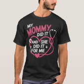 Verpleegster mama Afstuderen dat mijn moeder het d T-shirt (Voorkant)