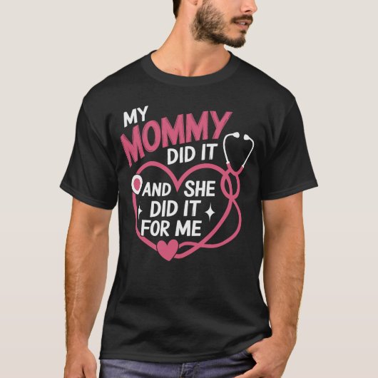 Verpleegster mama Afstuderen dat mijn moeder het d T-shirt (Voorkant)