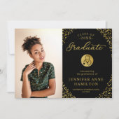 Verpleegster Medisch Afstuderen Stethoscoop Aankon Kaart (Voorkant)