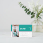 Verpleegster | Medisch deskundige Visitekaartje (Staand voorkant)