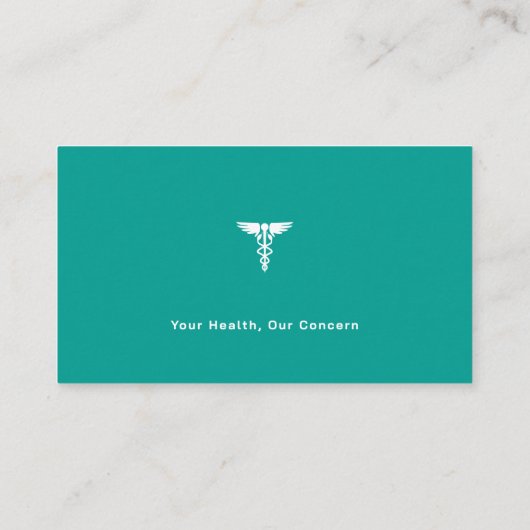 Verpleegster | Medisch deskundige Visitekaartje (Achterkant)