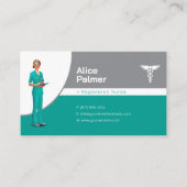 Verpleegster | Medisch deskundige Visitekaartje (Voorkant)