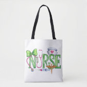 Verpleegster, Medisch Tote Bag (Voorkant)