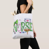 Verpleegster, Medisch Tote Bag (Dichtbij)