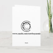 Verpleegster met Golden retriever Kaart (Achterkant)