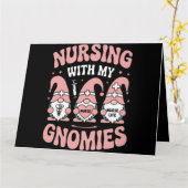 Verpleegster met mijn kaboutervriendjes Kabouter V Kaart (Gele Bloem)