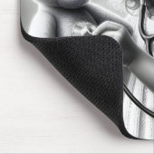 Verpleegster met teddybeer muismat (Hoek)