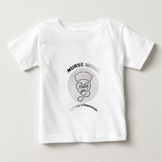 Verpleegster Modus Dank U Hart Stethoscoop Ontwerp (Voorkant)