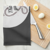 Verpleegster Modus Dank U Hart Stethoscoop Ontwerp Theedoek (Quarter Fold)