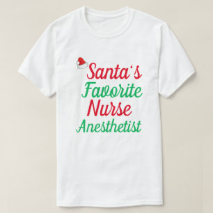Verpleegster Moeder Waardering Kerstcadeau Festijn T-shirt