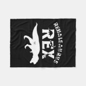 Verpleegster Nierziekte Transplantatie Tech Dinosa Fleece Deken (Voorkant (Horizontaal))