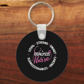 Verpleegster Nierziekte Verpleegkunde Sleutelhanger (Voorkant)