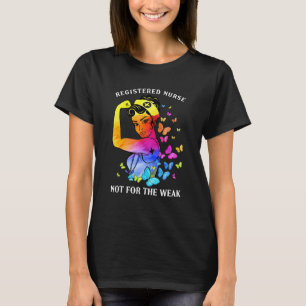 Verpleegster Niet Voor De Zwakke Vlinder Schattige T-shirt