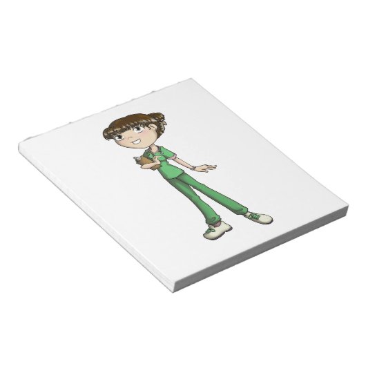 Verpleegster Notitieblok (Schuin)