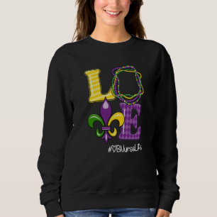 Verpleegster OB Verpleegster Mardi Gras Luipaard F Trui