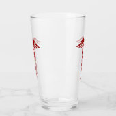 Verpleegster of Dokter Caduceus Glas (Links)