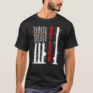 Verpleegster Onderwijzer Verpleegkundige Grafiek M T-shirt