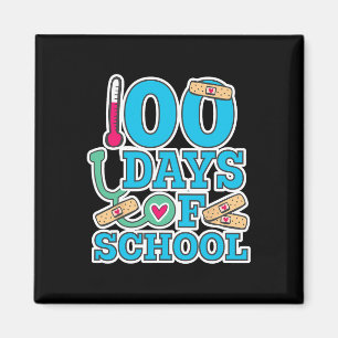 Verpleegster op school 100 dagen school magneet