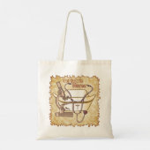 Verpleegster Ouderenzorg Collage aangepaste naam b Tote Bag (Achterkant)