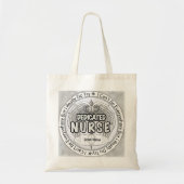 Verpleegster overal tote bag (Voorkant)