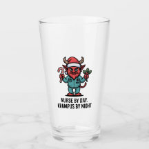 Verpleegster overdag, Krampus 's nachts, verpleegs