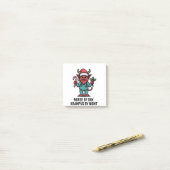 Verpleegster overdag, Krampus 's nachts, verpleegs Post-it® Notes (Op bureau)
