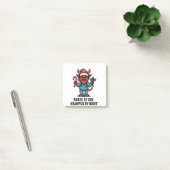 Verpleegster overdag, Krampus 's nachts, verpleegs Post-it® Notes (Kantoor)