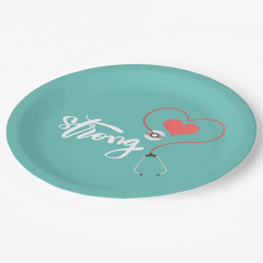 Verpleegster Papieren Bordje (Gekanteld)