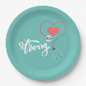 Verpleegster Papieren Bordje (Voorkant)