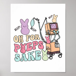 Verpleegster Pasen Med Surg Icu Peds Picu Nurse Sp Poster