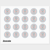 Verpleegster Pilfles Hart Sticker (Vel)