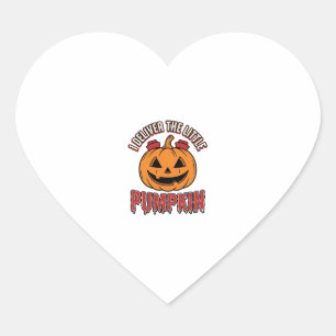 Verpleegster Pompoen Halloween Bezorging Shirt Ont Hart Sticker