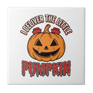 Verpleegster Pompoen Halloween Bezorging Shirt Ont Tegeltje