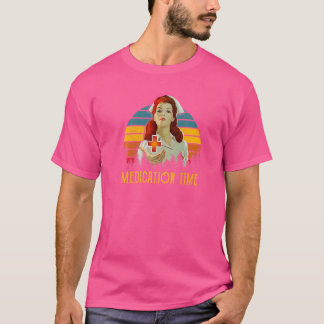 Verpleegster Ratched Medicatie Tijden T-shirt