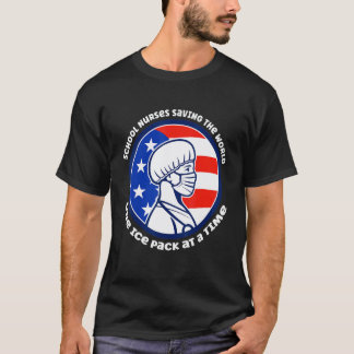 Verpleegster Redt De Wereld Eén Ijsparkje Per Keer T-shirt