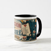 Verpleegster Retro Mok – Grappig Geschenk voor Ger (Voorkant rechts)
