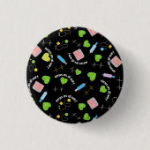 Verpleegster Ronde Button 3,2 Cm (Voorkant)