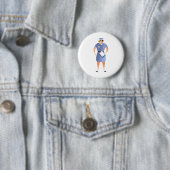 Verpleegster Ronde Button 5,7 Cm (In situ)