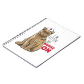 Verpleegster Schattig Kitten Notitieboek (Linkerzijde)