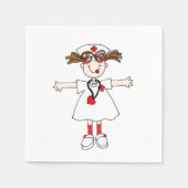 Verpleegster Servetten (Voorkant)
