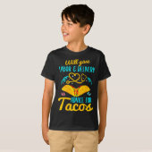 Verpleegster Shirt Funny Taco Liefhebber Ob (Voorkant volledig)