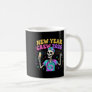 Verpleegster Skelet Nieuwjaarsploeg 2026 Grappige Koffiemok
